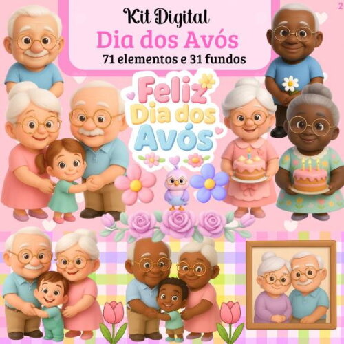 Kit Digital Dia dos Avós