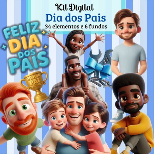 Kit Digital Dia dos Pais
