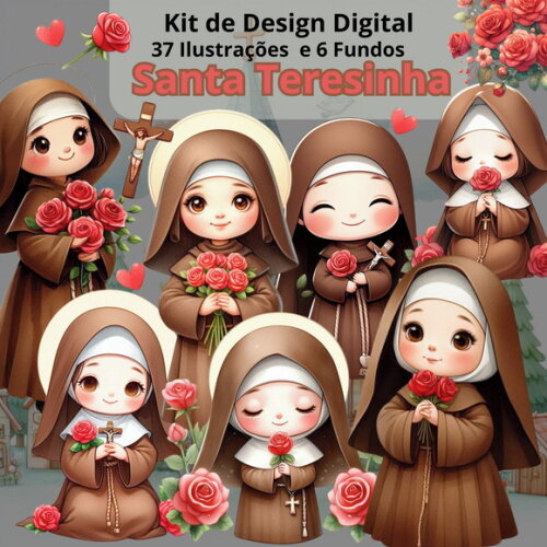 Kit Digital Santa Teresinha