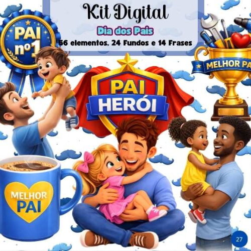 Kit Digital Dia dos Pais