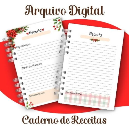 Arquivo Digital Caderno de Receitas Natal