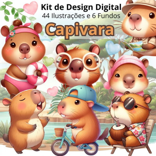 Kit Digital Capivara