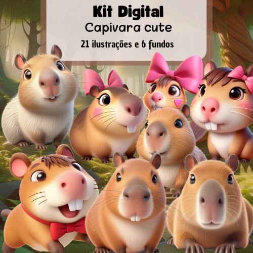 Kit Digital Capivara