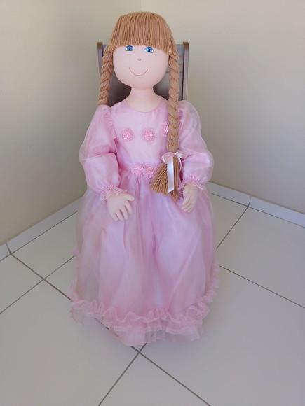 Boneca de Pano Articulada 1 m e 30cm Decoração e Festas