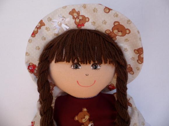 Boneca de pano boneca de pano grande 55 cm