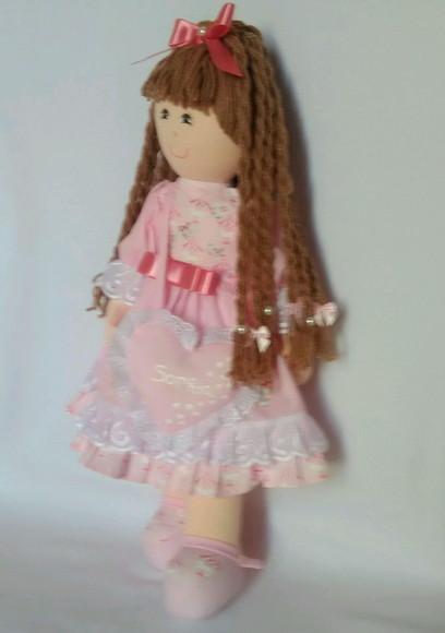 Boneca de pano boneca personalizada 55 cm. grande 55 cm