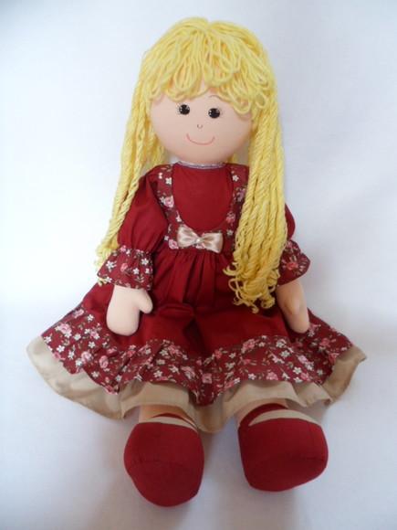 Boneca de pano grande