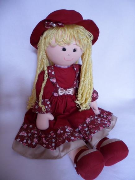 Boneca de pano grande
