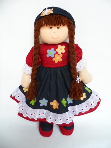 Boneca de Pano Grande