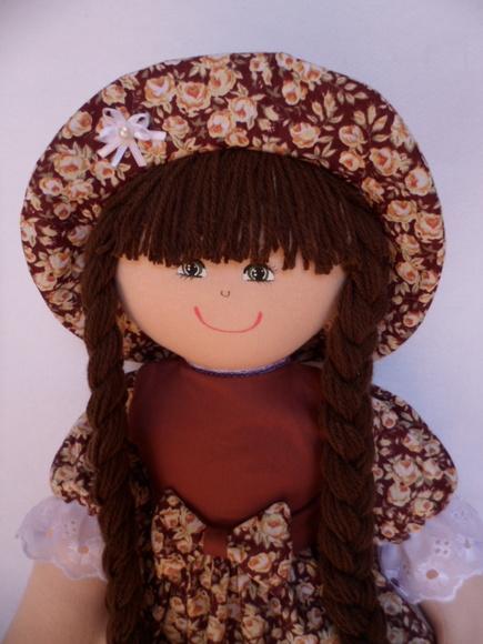 Boneca de Pano Grande 55 cm