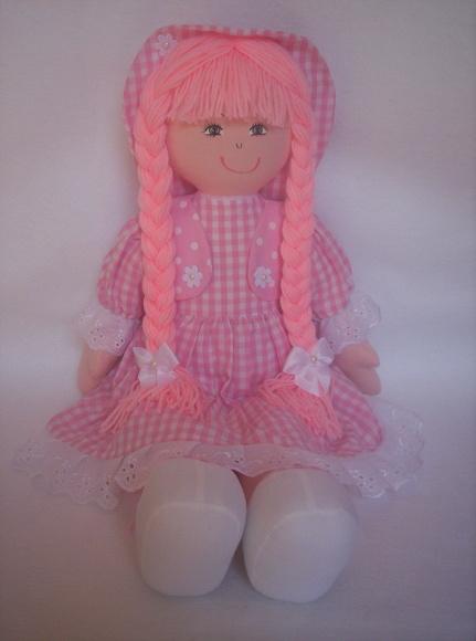 Boneca de pano grande55 cm