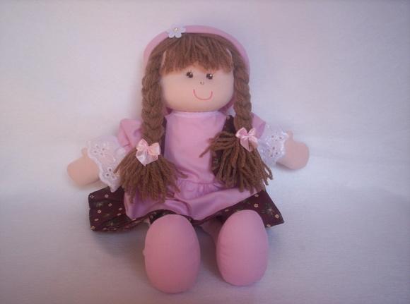 Boneca de Pano Menina Pequena