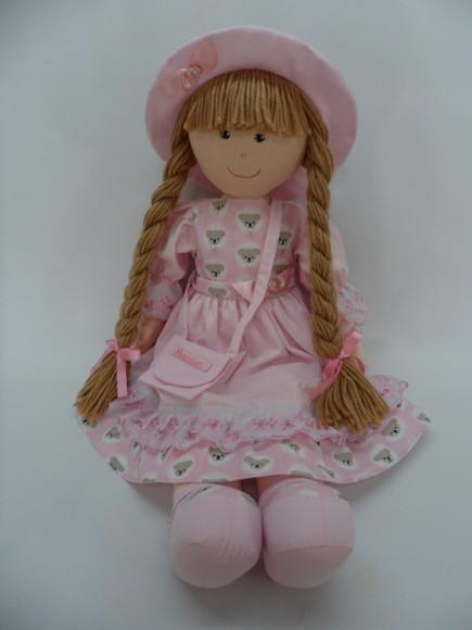 Boneca de Pano Personalizada 55 cm