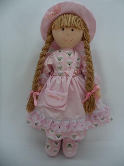 Boneca de Pano Personalizada 55 cm
