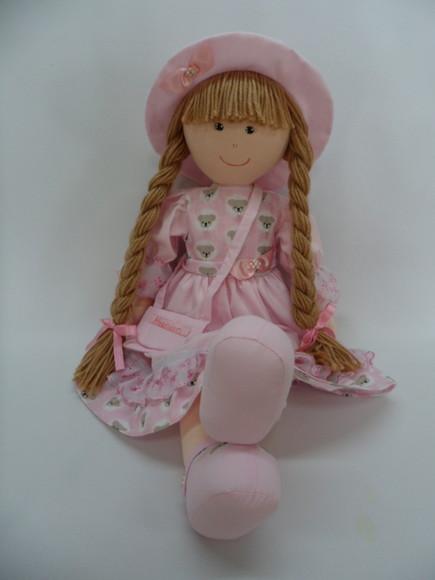 Boneca de Pano Personalizada 55 cm