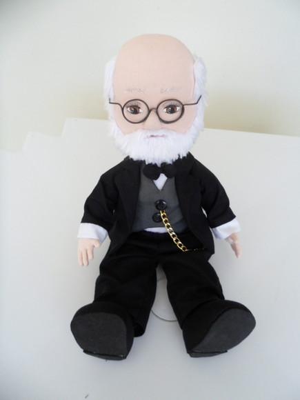 Boneco De Pano Decorativo Inspirado Em Sigmund Freud