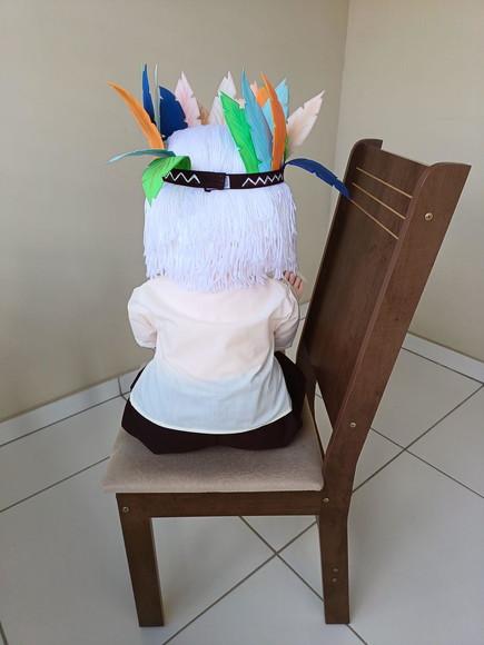Boneco de Pano Índio 1 Metro