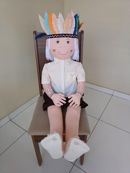 Boneco de Pano Índio 1 Metro