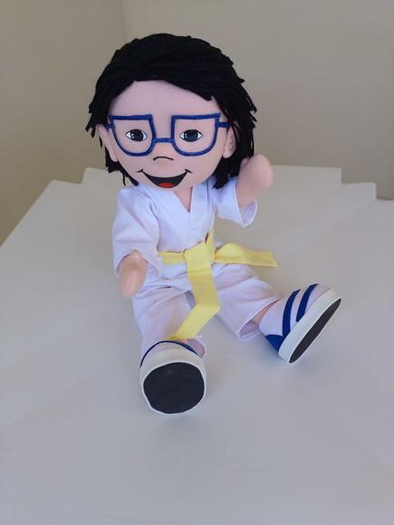 Boneco de Pano Personalizado Articulado para de Pé 40 cm
