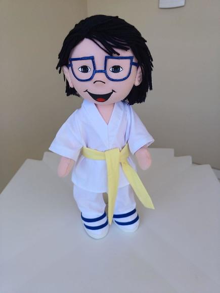 Boneco de Pano Personalizado Articulado para de Pé 40 cm