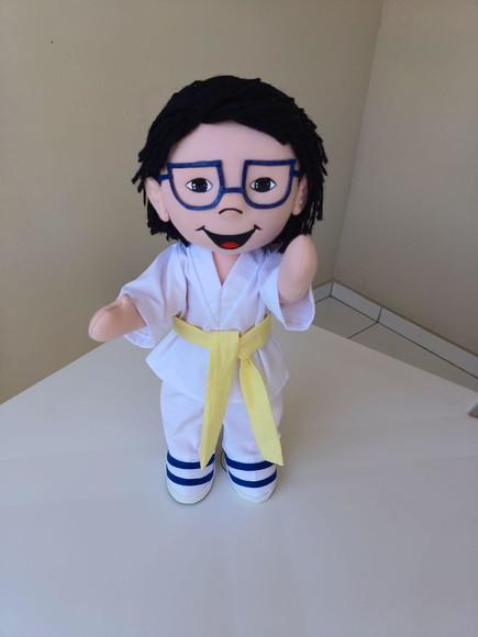 Boneco de Pano Personalizado Articulado para de Pé 40 cm