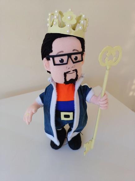 Boneco de Pano Personalizado.feito Sob Encomenda