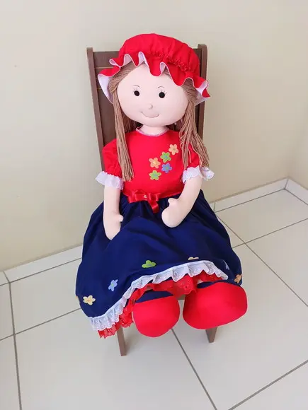 Boneca de Pano 1 Metro