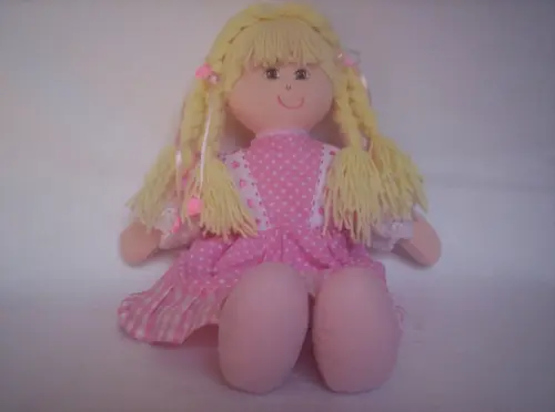 Boneca de Pano 35 cm Menina