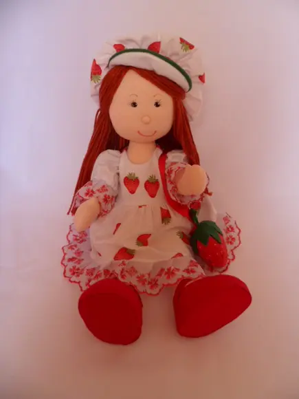 Boneca de Pano Articulada Decoração e Festas