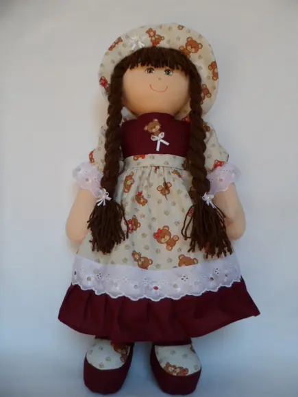 Boneca de pano boneca de pano grande 55 cm