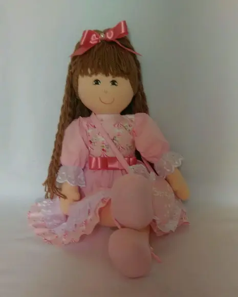 Boneca de pano boneca personalizada 55 cm. grande 55 cm