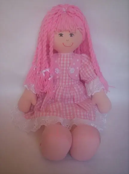 Boneca de Pano Grande para Brincar