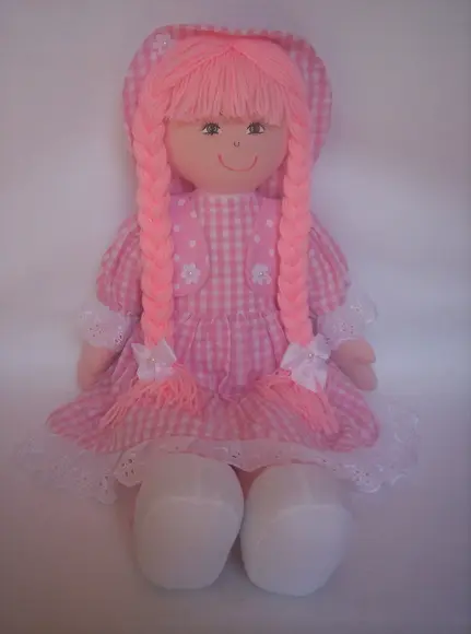 Boneca de pano grande55 cm