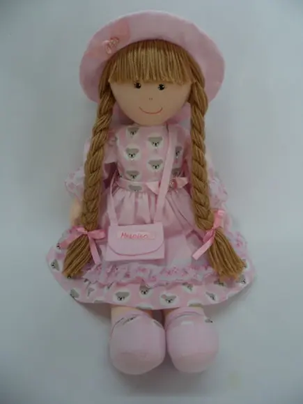 Boneca de Pano Personalizada 55 cm