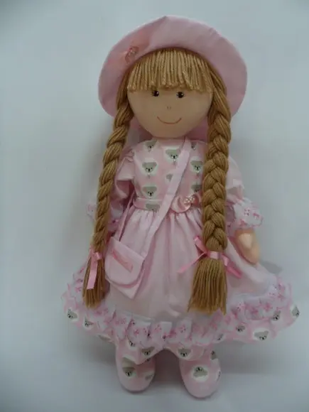 Boneca de Pano Personalizada 55 cm
