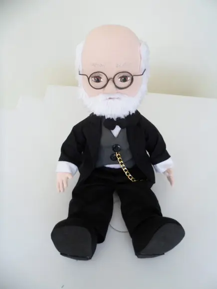 Boneco De Pano Decorativo Inspirado Em Sigmund Freud