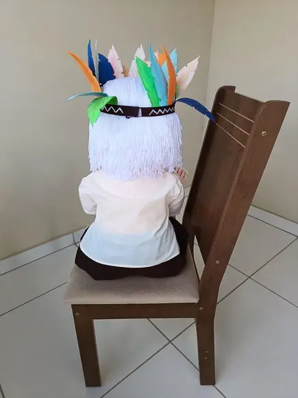 Boneco de Pano Índio 1 Metro