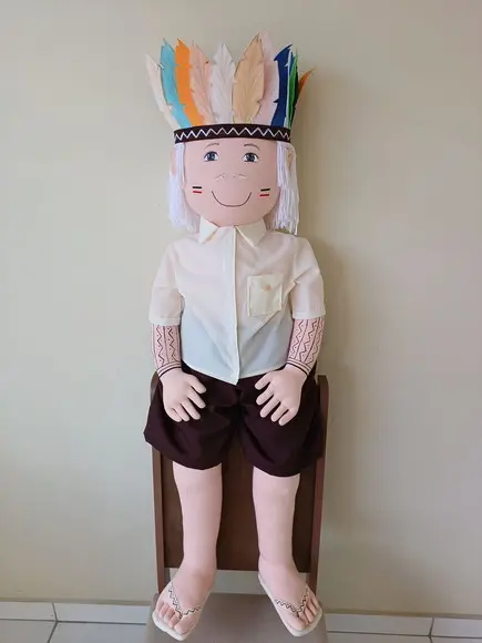 Boneco de Pano Índio 1 Metro