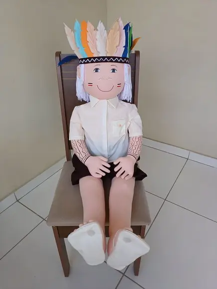 Boneco de Pano Índio 1 Metro