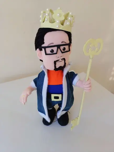 Boneco de Pano Personalizado.feito Sob Encomenda