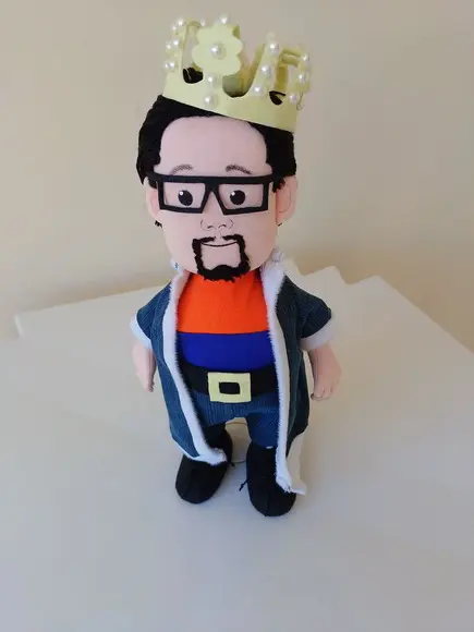 Boneco de Pano Personalizado.feito Sob Encomenda