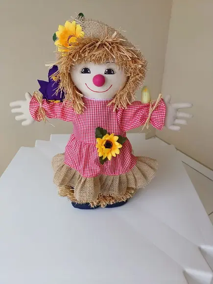 Espantalha Boneca de Pano