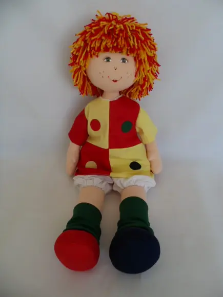 Emilia Boneca De Pano 60 Cm