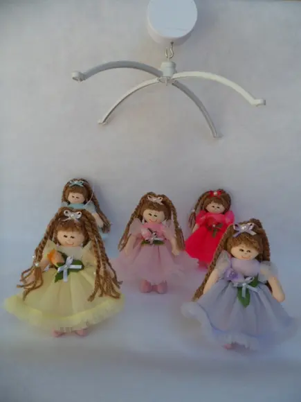 mMóbile de berço musical menina.
