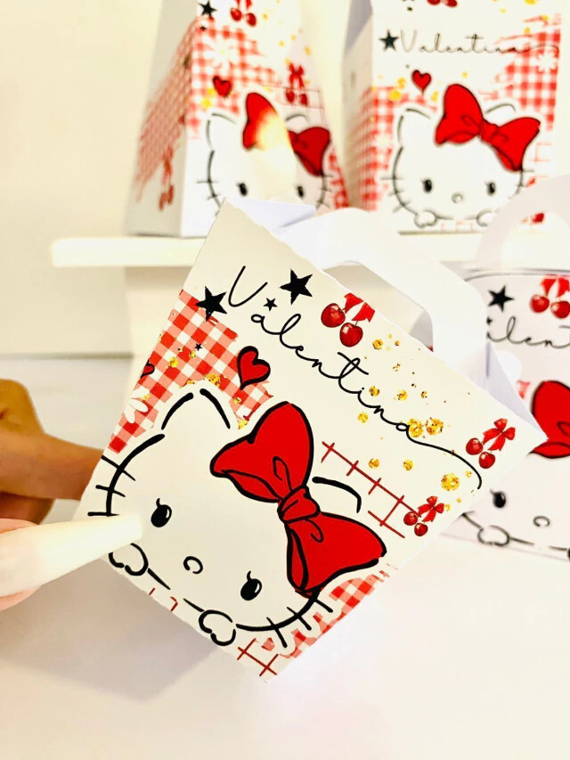 Kit Festa Hello Kitty Personalizados Lembrancinhas 40pçs