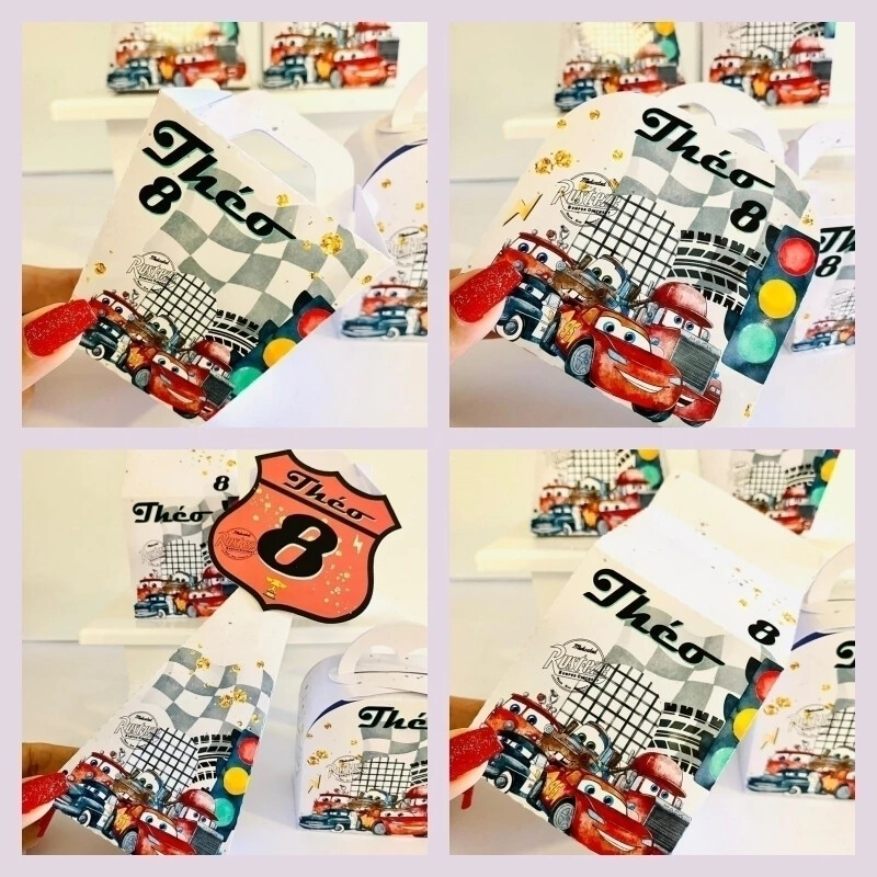 Kit Festa Carros Personalizados Lembrancinhas 40pçs
