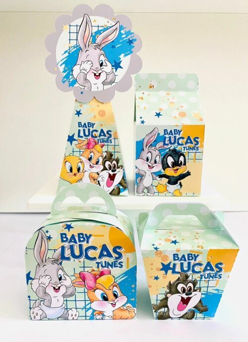 Kit Festa Looney Tunes Personalizados Lembrancinhas 40pç