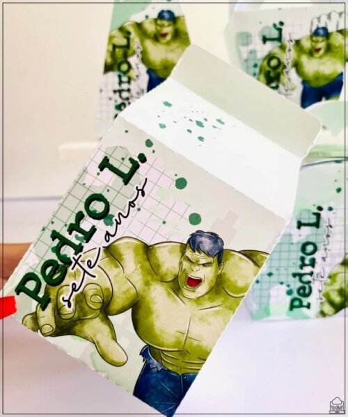 Kit Festa Hulk Personalizados Lembrancinhas 40pçs