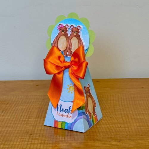 Kit 20 Caixinhas Personalizadas Arca de Noé - NÃO ACOMPANHA LA?