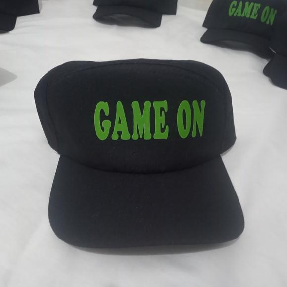 Boné Game On - Tema Gamer